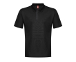Technical men's polo, 180g/m2, THC DYNAMIC colour black