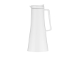Thermos flask made of stainless steel, 1.1 L colour white
