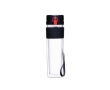 Tritan bottle with silicone band, 450 ml, Bistro colour black