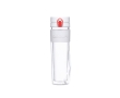 Tritan bottle with silicone band, 450 ml, Bistro colour white