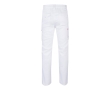 Unisex multi-pocket work trousers, cotton, polyester, 240 g/m2, colour white