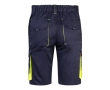 Two-tone cotton-polyester work shorts – 240 g/m2 colour yellow