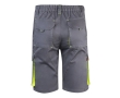 Two-tone stretch multi-pocket work shorts – 240 g/m2  colour yellow