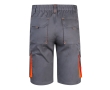 Two-tone stretch multi-pocket work shorts – 240 g/m2  colour orange