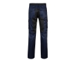 Twill work trousers, cotton and polyester, 240 g/m2, colour blue