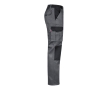 Twill work trousers, cotton and polyester, 240 g/m2, colour grey