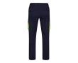 Two-tone multi-pocket work trousers – 240 g/m2 colour green