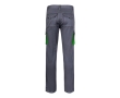 Two-tone stretch multi-pocket work trousers – 240 g/m2 colour green