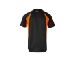 Unisex two-tone work T-shirt, polyester, 160 g/m2, colour orange