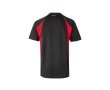 Unisex two-tone work T-shirt, polyester, 160 g/m2, colour red