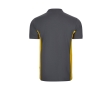 Two-tone piqué short-sleeve work polo – 180 g/m2 colour yellow