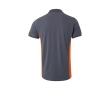 Two-tone piqué short-sleeve work polo – 180 g/m2 colour orange