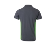 Two-tone piqué short-sleeve work polo – 180 g/m2 colour green