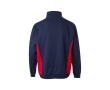 Polyester-cotton fleece work jumper – 260 g/m2  colour red