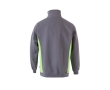 Fleece work jumper with half-zip – 260 g/m2 colour green