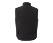 Multi-pocket padded vest, polyester, 220 g/m2, colour black