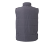 Multi-pocket padded vest, polyester, 220 g/m2, colour grey