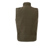 Multi-pocket padded vest, polyester, 220 g/m2, colour military green