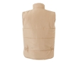 Multi-pocket padded vest, polyester, 220 g/m2, colour natural