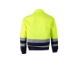 Polyester-cotton twill work jacket – 210 g/m2 colour yellow