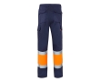Unisex polyester-cotton work trousers – 210 g/m2  colour orange