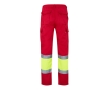 Unisex work trousers, cotton and polyester, 210 g/m2, colour red