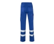 Twill work trousers, cotton and polyester, 200 g/m2, colour royal blue