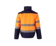Padded work jacket with coating – 180 g/m2  colour orange