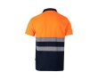 Extra-large high-visibility work polo – 160 g/m2 colour orange