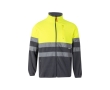 Two-tone polyester fleece jacket for work – 280 g/m2  colour yellow