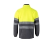Extra-large polyester softshell work jacket – 280 g/m2  colour yellow