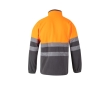 Extra-large polyester softshell work jacket – 280 g/m2  colour orange
