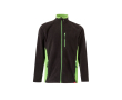 Polyester fleece work jacket with pockets – 220 g/m2, Velilla  colour apple green