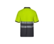 Piqué short-sleeved work polo, cotton and polyester, 150 g/m2,  colour grey