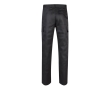 Trousers, cotton and polyester, elastic waistband, 190 g/m2, colour black