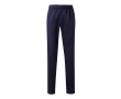 Unisex trousers, cotton, polyester, elastic waistband, 190 g/m2, colour blue