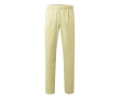 Unisex trousers, cotton, polyester, elastic waistband, 190 g/m2, colour ivory