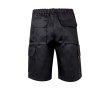 Multi-pocket twill shorts, cotton and polyester, 200 g/m2, colour black