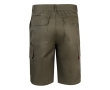 Multi-pocket twill shorts, cotton and polyester, 200 g/m2, colour military green