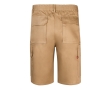 Multi-pocket twill shorts, cotton and polyester, 200 g/m2, colour natural