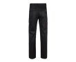 Unisex multi-pocket trousers, cotton and polyester, 200 g/m2,  colour black