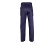 Unisex multi-pocket trousers, cotton and polyester, 200 g/m2, colour blue