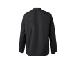 Long-sleeved chef's jacket, polyester and cotton, 175 g/m2, colour black
