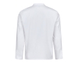 Long-sleeved chef's jacket, polyester and cotton, 175 g/m2, colour white
