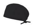 Healthcare twill cap, polyester and cotton, 190 g/m2 colour black