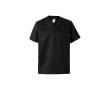 Short-sleeved twill tunic, polyester and cotton, 190 g/m2,  colour black