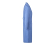 Long-sleeved work coat, polyester and cotton, 175 g/m2, colour pastel blue