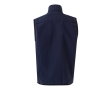 Softshell work vest with fleece lining, polyester, 280 g/m2, colour navy-blue