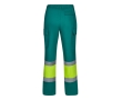 Unisex work trousers, polyester and cotton, 190 g/m2, colour green