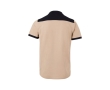 Unisex work polo shirt, short sleeves, polyester, 200 g/m2,  colour beige